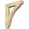 Ekena Millwork Thorton Craftsman Rough Sawn Bracket, Douglas Fir, 6"W x 38"D x 44"H BKT06X38X44THR04RDF - alternate 1